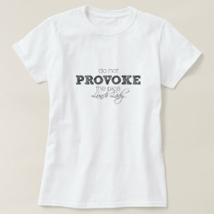 Maak de lunch niet gek! t-shirt