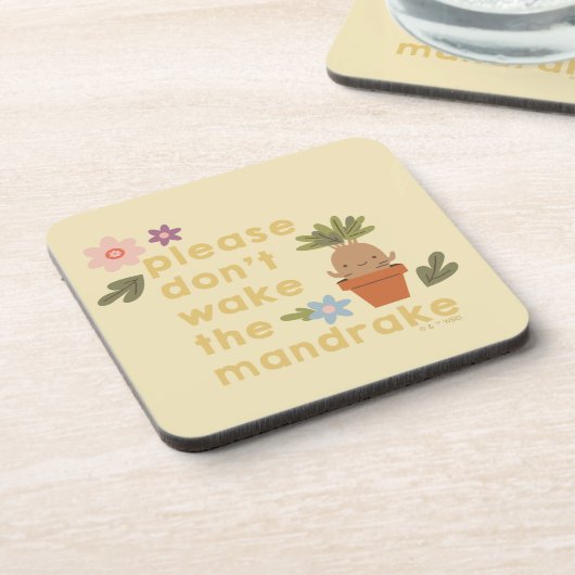 Maak de mandrake niet wakker bier onderzetter (Linkerzijde)