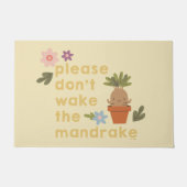 Maak de mandrake niet wakker deurmat (Voorkant)