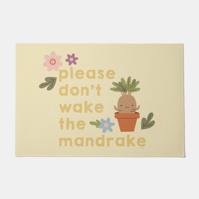 Maak de mandrake niet wakker deurmat (Voorkant)