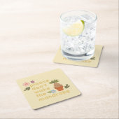 Maak de mandrake niet wakker kartonnen onderzetters (Insitu)