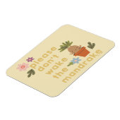 Maak de mandrake niet wakker magneet (Linkerzijde)