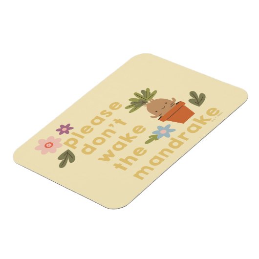 Maak de mandrake niet wakker magneet (Linkerzijde)