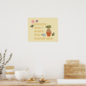 Maak de mandrake niet wakker poster (Keuken)