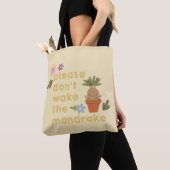 Maak de mandrake niet wakker tote bag (Dichtbij)
