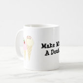 Maak de Mijne Dubbel Koffiemok (Voorkant links)