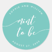 Maak de Munt van het Manuscript vrij om Kleurhuwel Ronde Sticker (Voorkant)