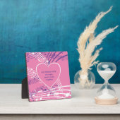 MAAK DE MUZIEK Valentijn Hart Darling Wife Fotoplaat (Insitu)