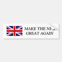 MAAK DE NHS GREAT NIEUW DE HELPSTOF VAN DE BEVESTI