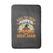 Maak De Pompoen Weer Groot Halloween Design_1 Badmat (Voorkant Verticaal)