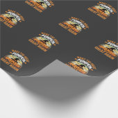 Maak De Pompoen Weer Groot Halloween Design_1 Cadeaupapier (Hoek)