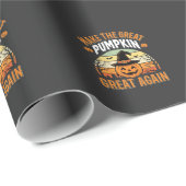 Maak De Pompoen Weer Groot Halloween Design_1 Cadeaupapier (Rol Hoek)