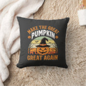 Maak De Pompoen Weer Groot Halloween Design_1 Kussen (Deken)