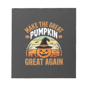 Maak De Pompoen Weer Groot Halloween Design_1 Notitieblok