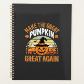 Maak De Pompoen Weer Groot Halloween Design_1 Planner (Voorkant)