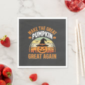 Maak De Pompoen Weer Groot Halloween Design_1 Servet (Insitu)