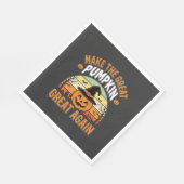 Maak De Pompoen Weer Groot Halloween Design_1 Servet (Hoek)