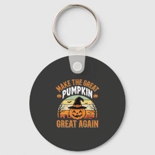 Maak De Pompoen Weer Groot Halloween Design_1 Sleutelhanger
