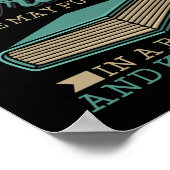 Maak de schrijver geen kwaad om te schrijven. poster (Hoek)