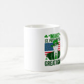 Maak de St Patricks Day weer geweldig Koffiemok (Voorkant rechts)