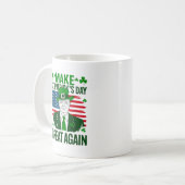 Maak de St Patricks Day weer geweldig Koffiemok (Voorkant links)
