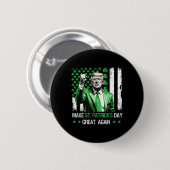 Maak de St Patricks Day weer geweldig Ronde Button 5,7 Cm (Voorkant /achterkant)