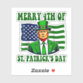 Maak de St Patricks Day weer geweldig Sticker (Vel)