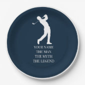 Maak de verjaardag van je vader onvergetelijk papieren bordje (Voorkant)