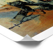 Maak de weg vrij! - 4de liberty-lening poster (Hoek)