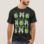 Maak de wereld groener Dag van de Aarde T-shirt (Voorkant)