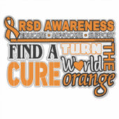 Maak de Wereld Oranje...RSD Sticker (Voorkant)