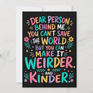 Maak de wereld vreemder en vriendelijker kaart