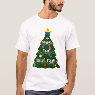 Maak de Yuletide Gay Pride T-shirt