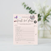 Maak De Zin Af Roller Skating Bachelorette Spel (Staand voorkant)