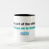 Maak deel uit van de tweetalige mok (Center)