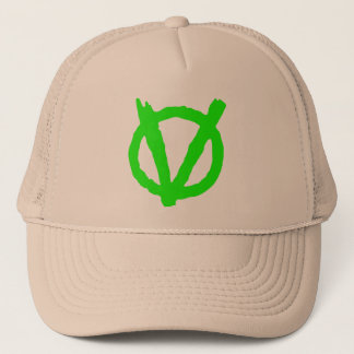 Maak deel uit van de Veganrevolutie. Draag de logo Trucker Pet