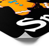 Maak deze gemene roer geen cadeautje met kerstmis poster (Hoek)