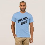 Maak deze video viraler! YouTuber T-shirt (Voorkant volledig)