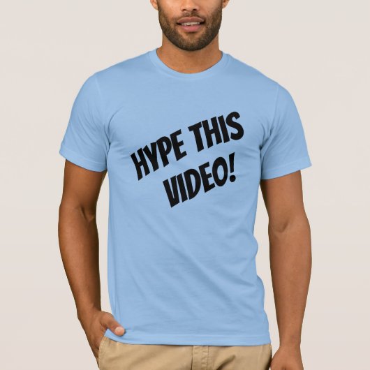 Maak deze video viraler! YouTuber T-shirt (Voorkant)