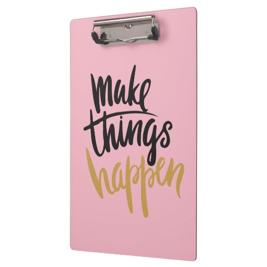 Maak dingen gebeuren Citaat Klembord (Links)