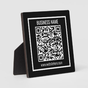 Maak direct een moderne QR-code Fotoplaat
