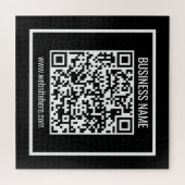 Maak direct een moderne QR-code Legpuzzel (Horizontaal)