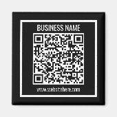 Maak direct een moderne QR-code Magneet (Voorkant)