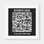 Maak direct een moderne QR-code Magneet (Voorkant)