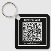 Maak direct een moderne QR-code Sleutelhanger (Voorkant)