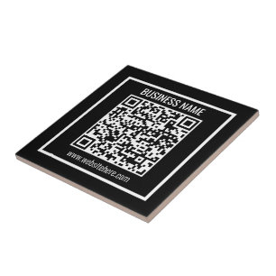 Maak direct een moderne QR-code Tegeltje