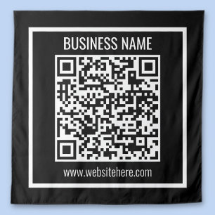 Maak direct een moderne QR-code Wandkleed
