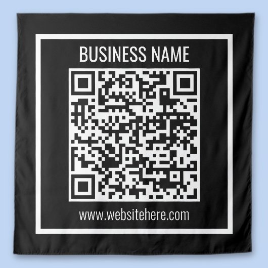 Maak direct een moderne QR-code Wandkleed