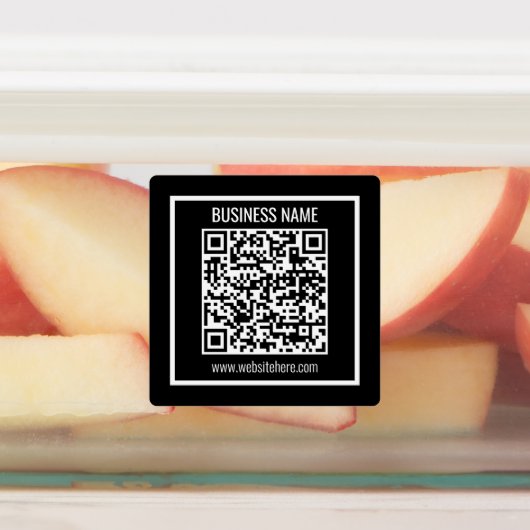 Maak direct een moderne waterdichte QR-code Labels (Aangebracht)