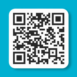 Maak direct een QR-code (door uw URL in te voeren) Vierkante Sticker